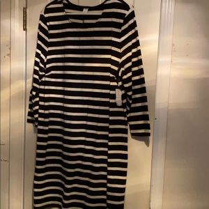 Adorable striped dress! Old navy largenew with tag